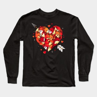 Love Foxes Long Sleeve T-Shirt